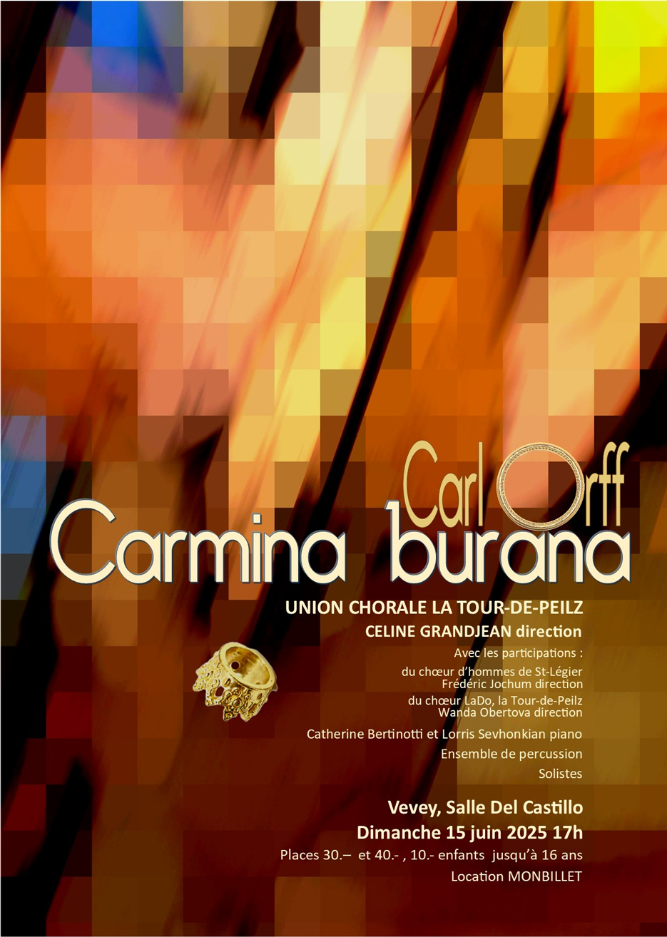 Affiche 2025 Union Chorale de La Tour-de-Peilz