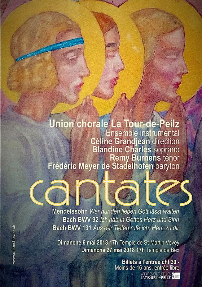 Affiche 2018 Union Chorale de La Tour-de-Peilz